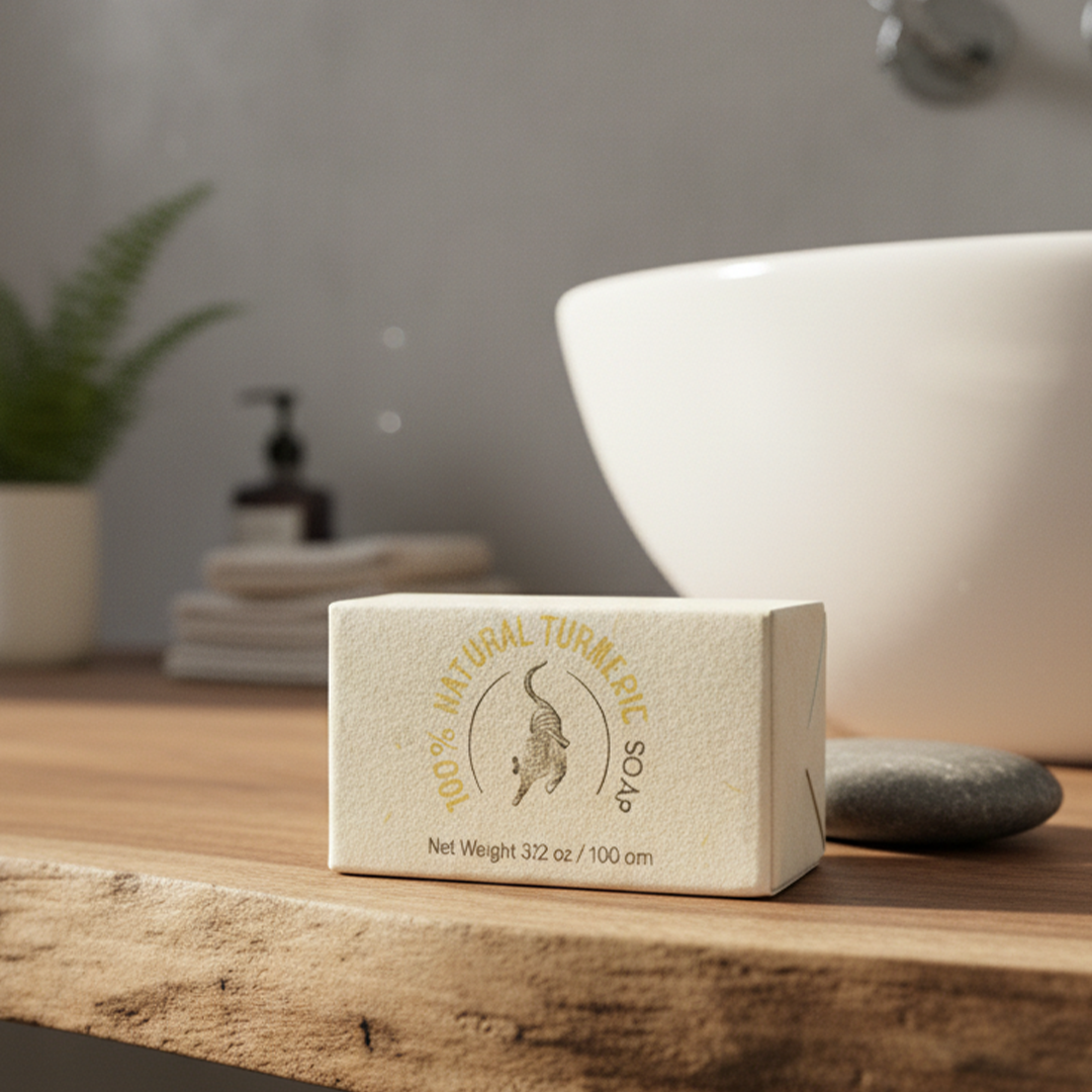 100% Natural Turmeric Soap