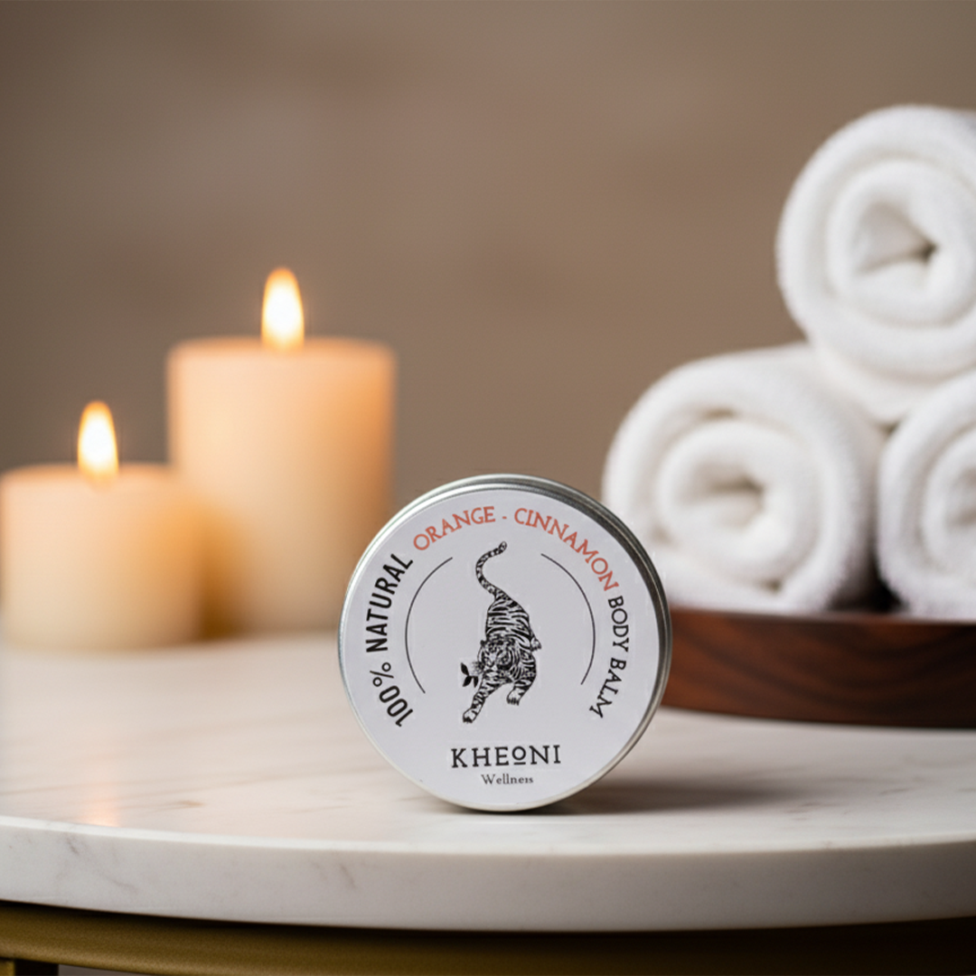100% Natural Orange  - Cinnamaon Body Balm