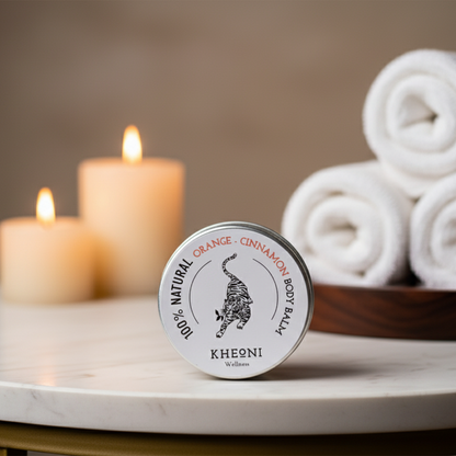 100% Natural Orange  - Cinnamaon Body Balm