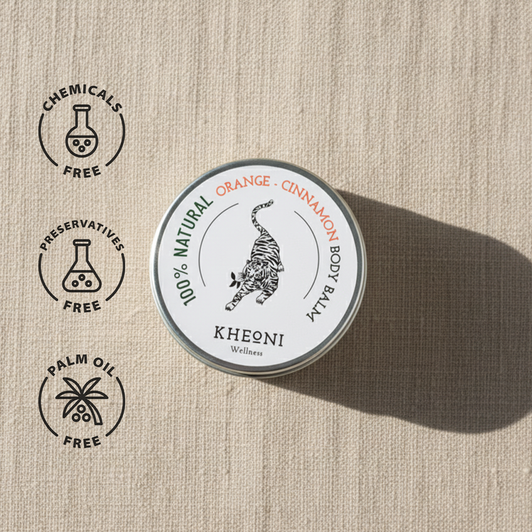 100% Natural Orange  - Cinnamaon Body Balm