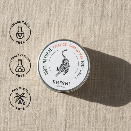 100% Natural Orange  - Cinnamaon Body Balm