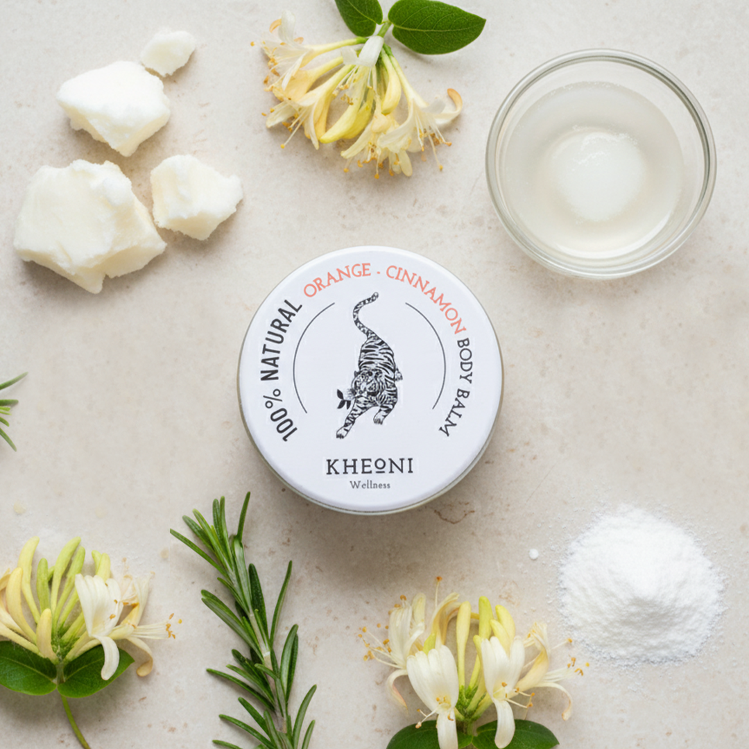 100% Natural Orange  - Cinnamaon Body Balm