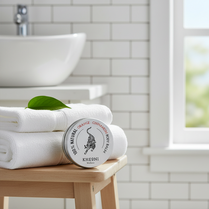 100% Natural Orange  - Cinnamaon Body Balm