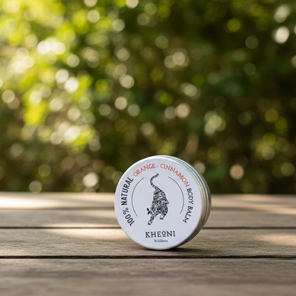 100% Natural Orange  - Cinnamaon Body Balm