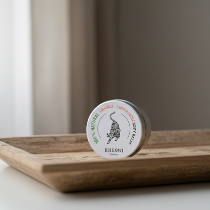 100% Natural Orange  - Cinnamaon Body Balm