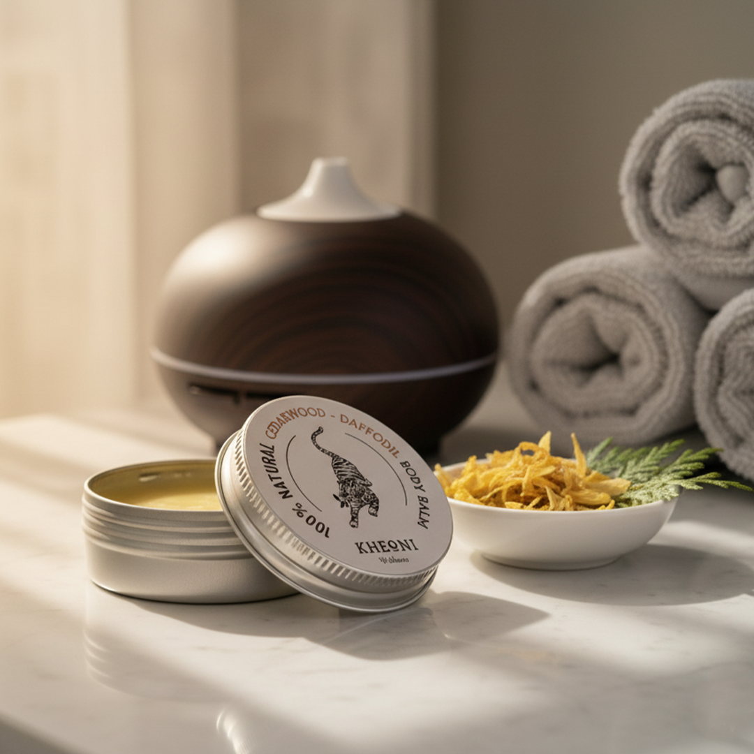 100% Natural Cedarwood - Daffodil Body Balm