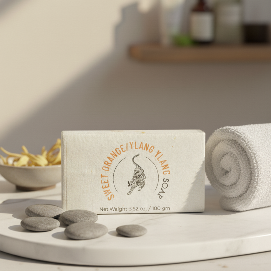 100% Natural Sweet Orange / Ylang Ylang Soap