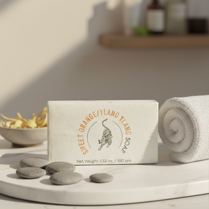 100% Natural Sweet Orange / Ylang Ylang Soap