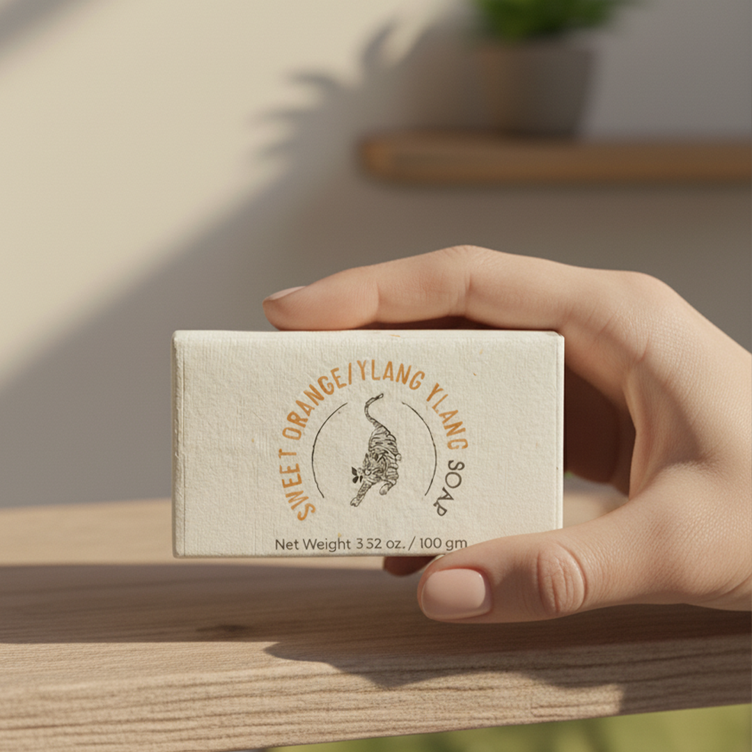 100% Natural Sweet Orange / Ylang Ylang Soap