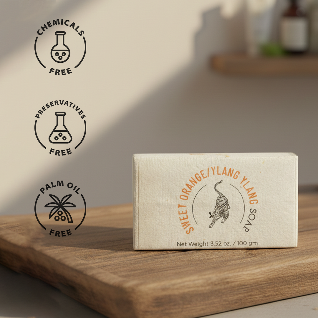100% Natural Sweet Orange / Ylang Ylang Soap