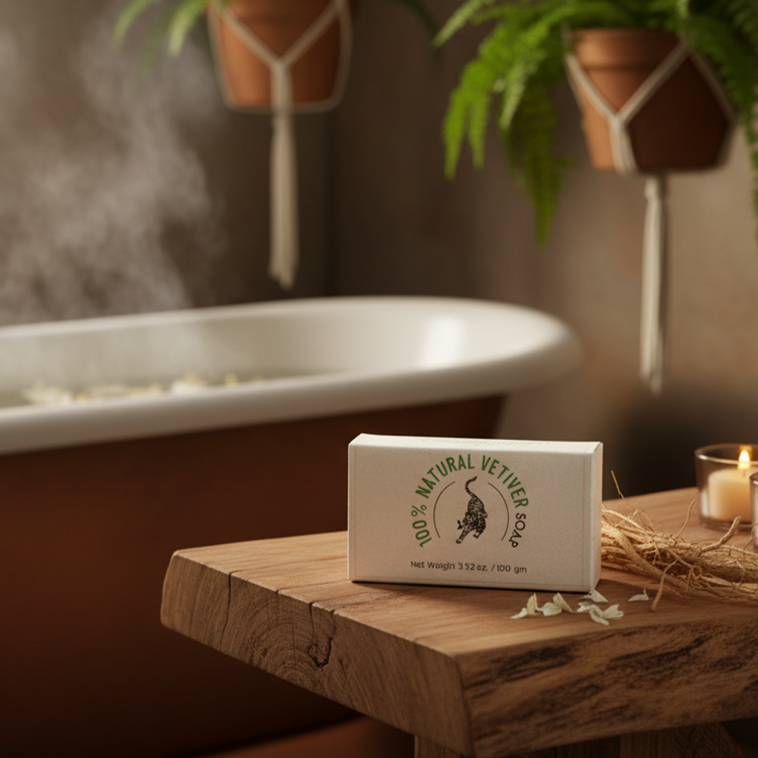 100% Natural Vetiver Soap