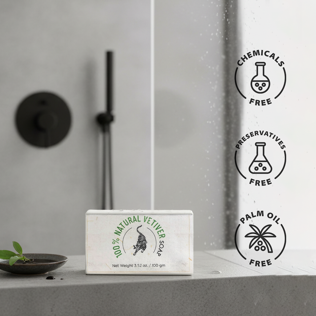 100% Natural Vetiver Soap