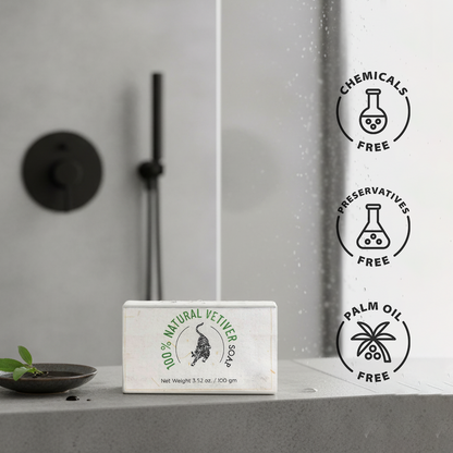 100% Natural Vetiver Soap