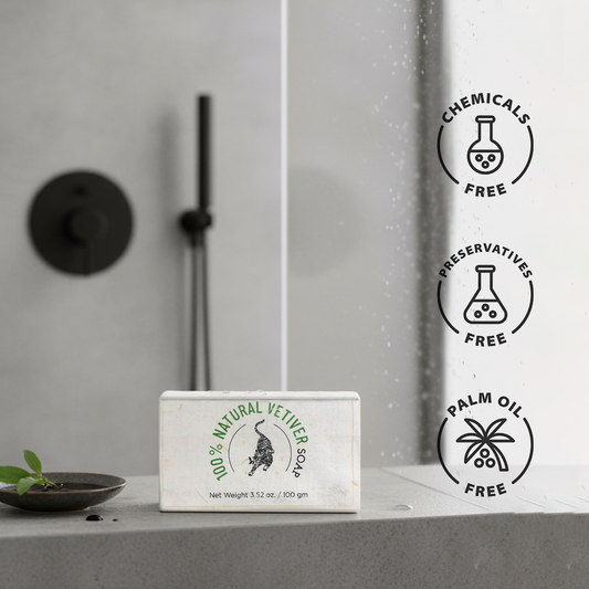 100% Natural Vetiver Soap